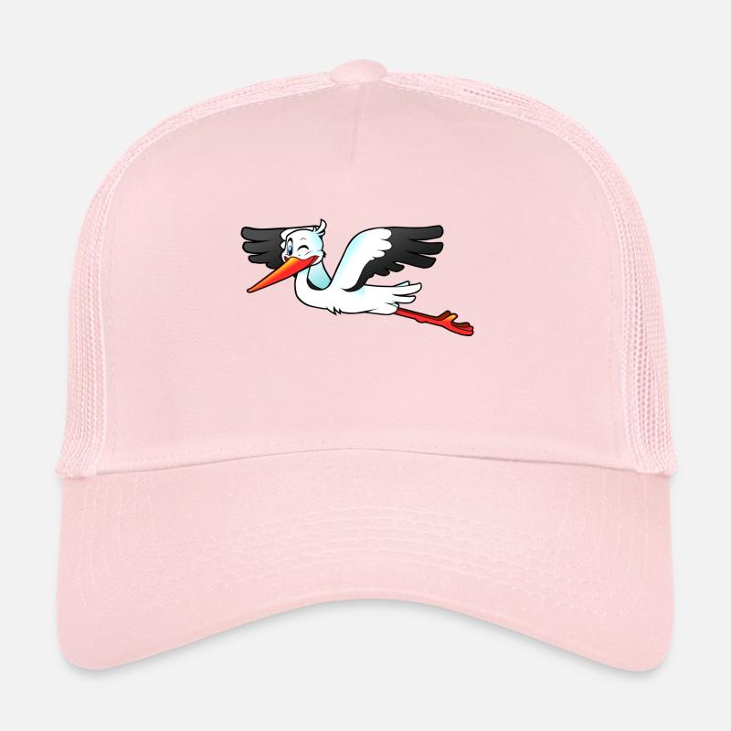 Storch - Trucker Cap - Hellrosa