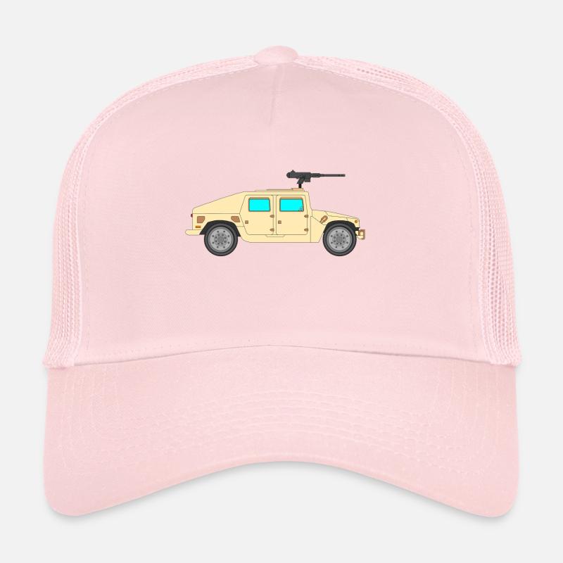 véhicule militaire Casquette trucker 