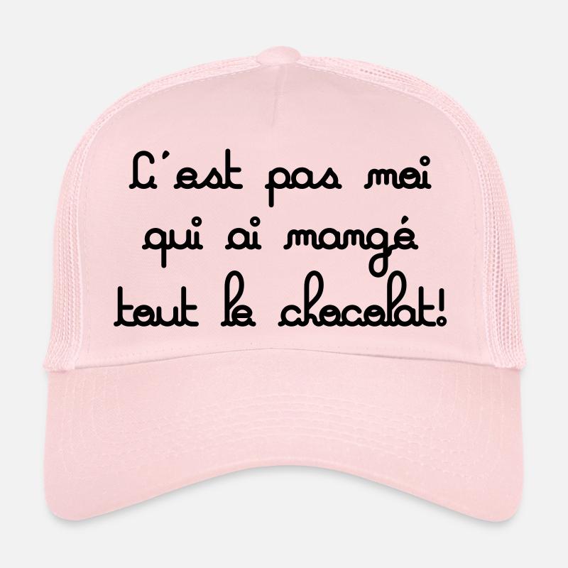c'est pas moi qui ai mangé tout le chocolat Trucker Cap