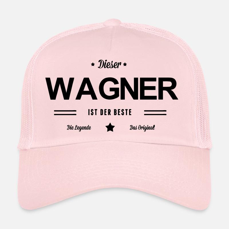 Bester Wagner - Trucker Cap - Hellrosa