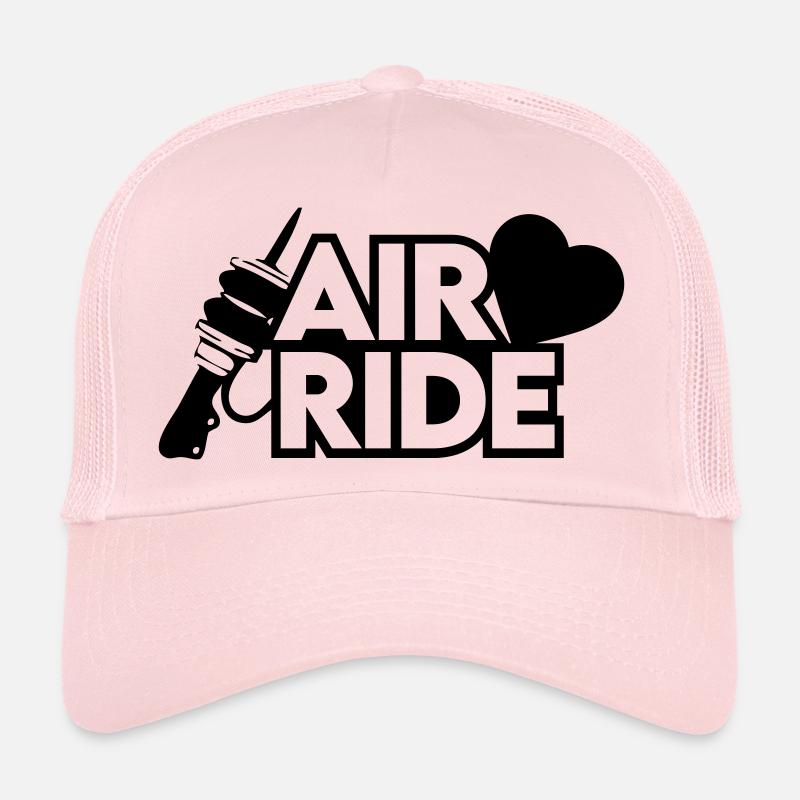 Airride Liebe Herz - Trucker Cap - Hellrosa