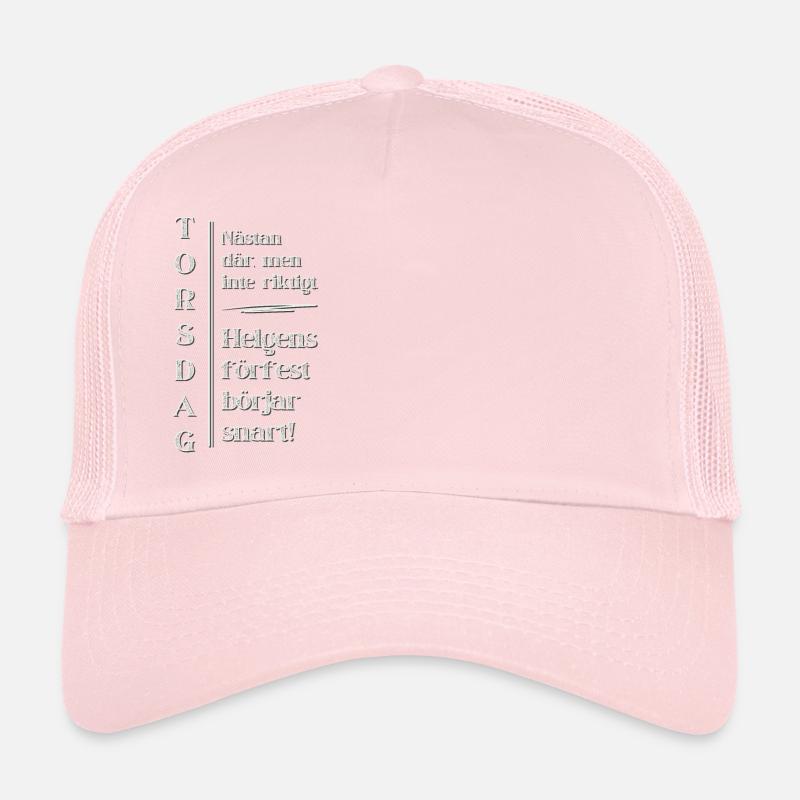 Donnerstag – Fast geschafft! Trucker Cap