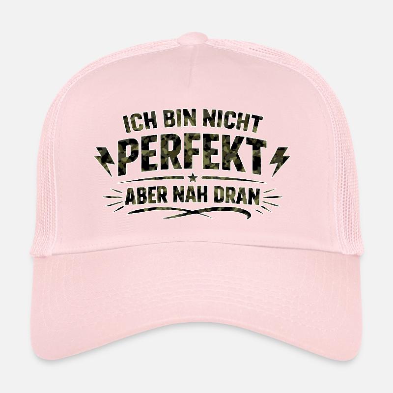 Je ne suis pas parfaitement proche Casquette trucker 