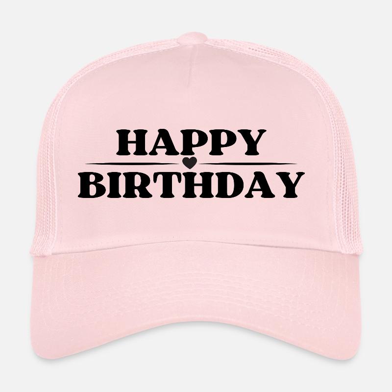 Bon anniversaire Casquette trucker 
