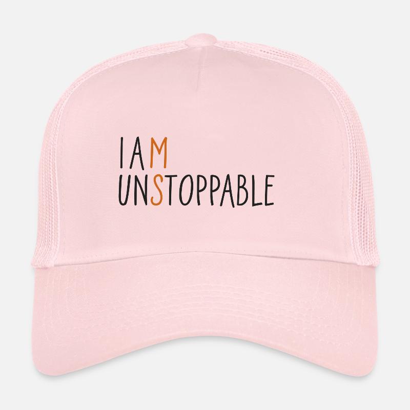 Je suis Unstoppable Casquette trucker 