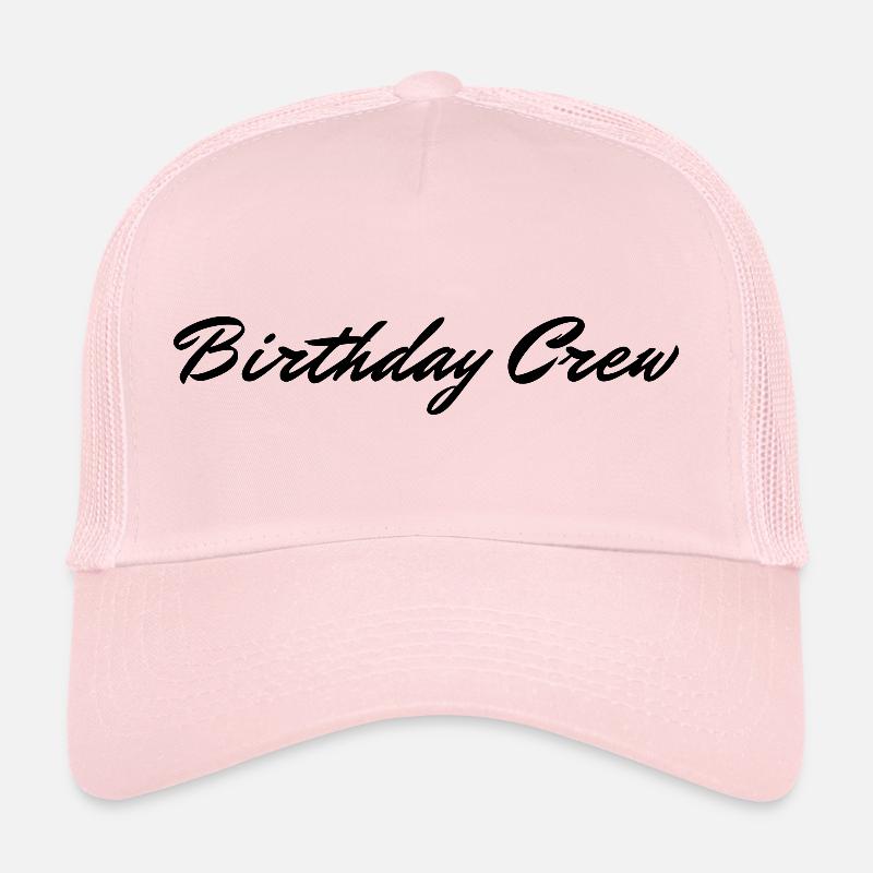 Équipe d’anniversaire Casquette trucker 