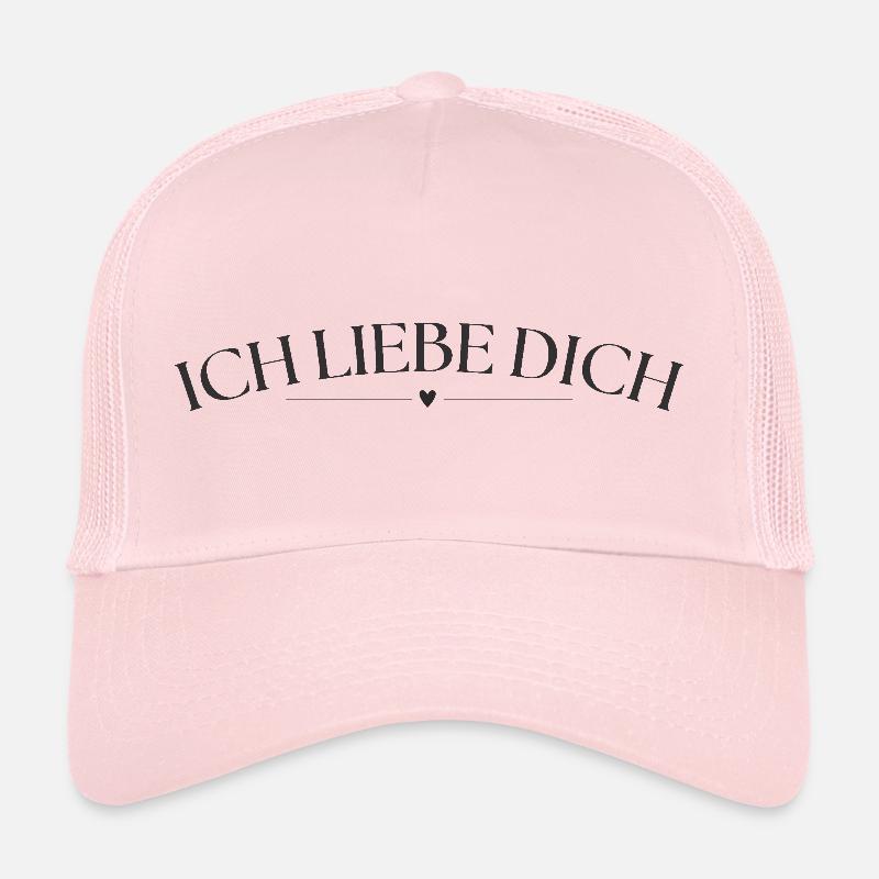 Ich liebe Dich Trucker Cap