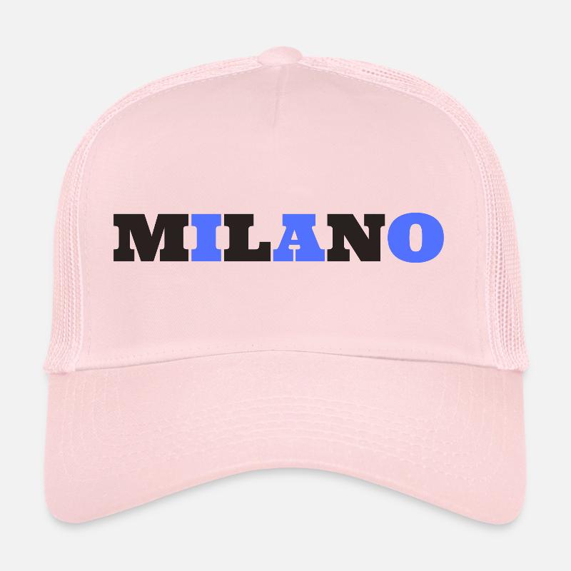 Milano Milan Mailand - Trucker Cap - Hellrosa