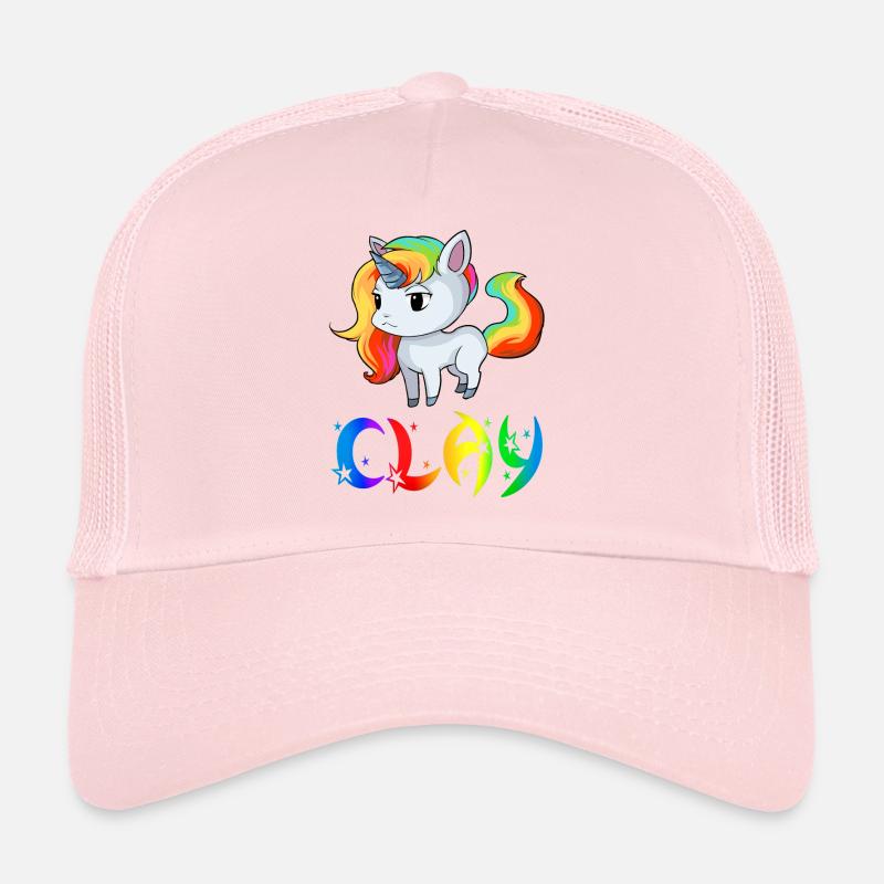 Unicorn clay - Trucker Cap - pale pink