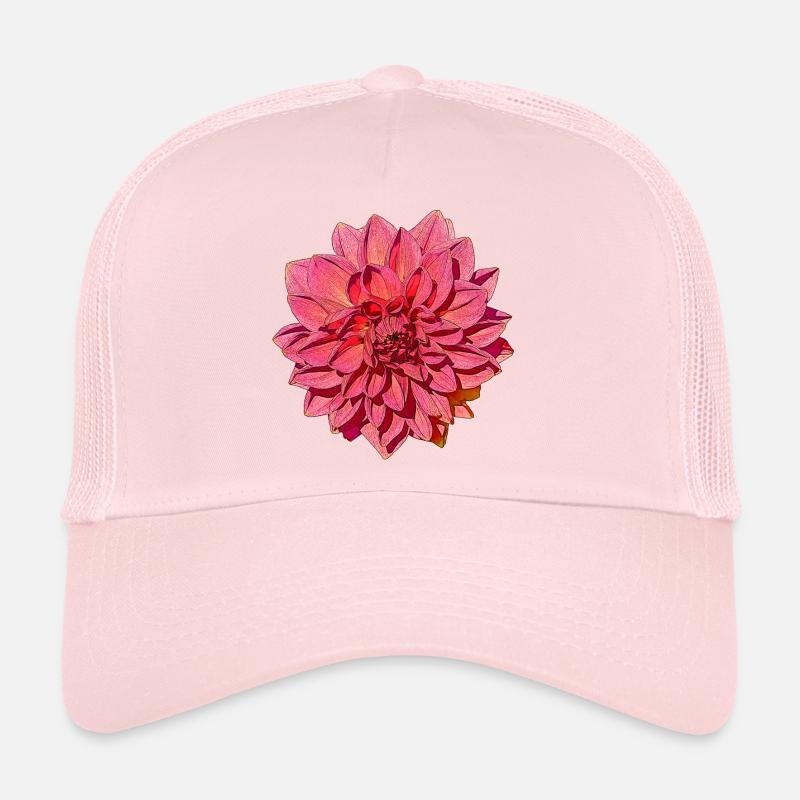 Große Dahlia Trucker Cap