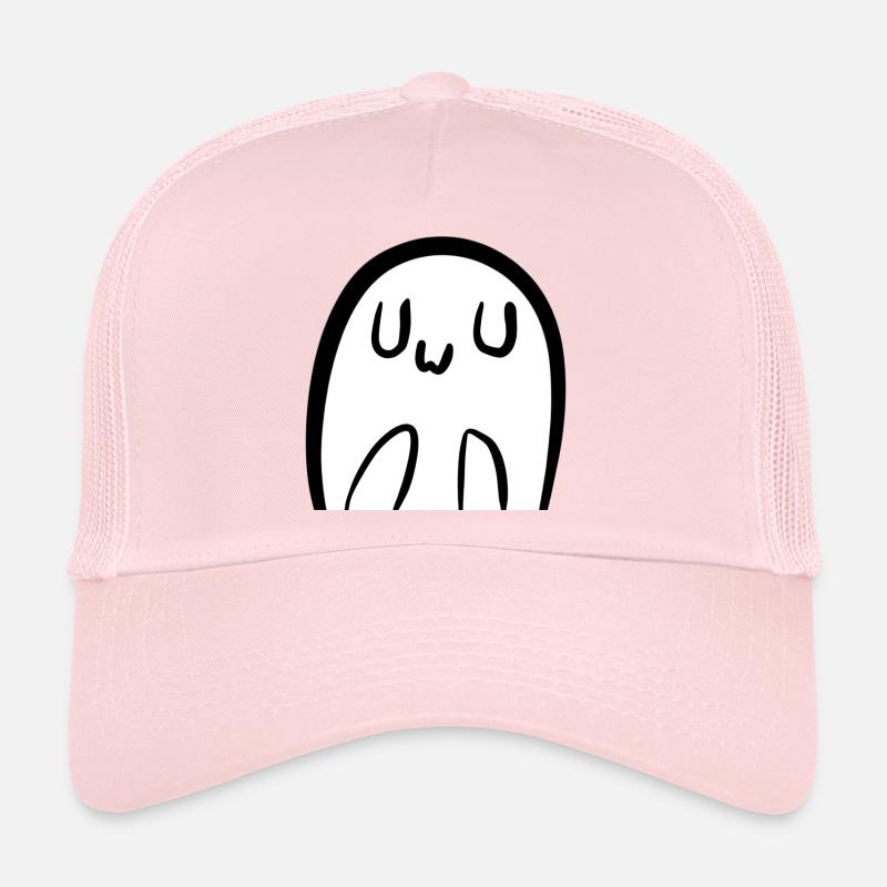 Cute UwU Ghost Trucker Cap