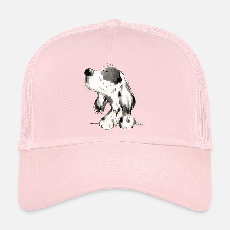 Englischer Setter I Hunde Comic Geschenk Trucker Cap