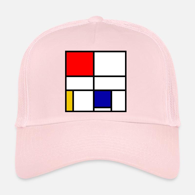 Mondrian 3 Casquette trucker 