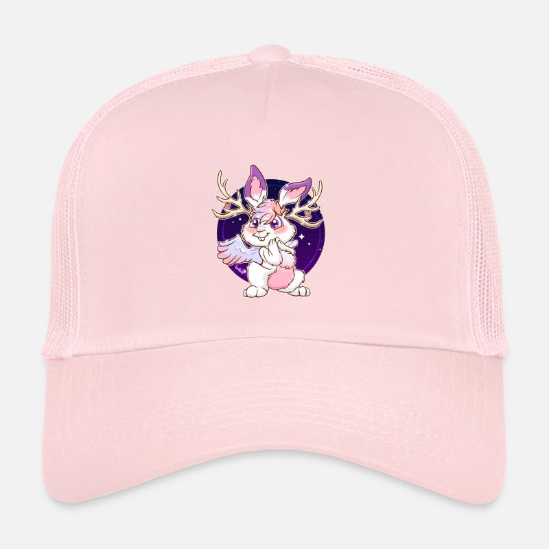 Wolpsig | Tinerl - Trucker Cap - Hellrosa