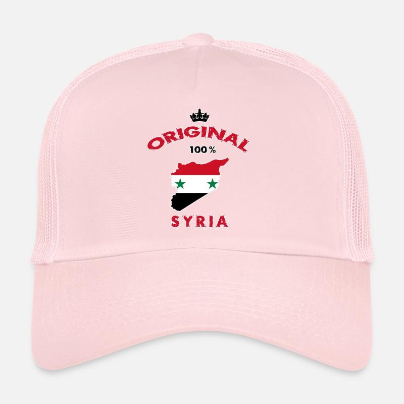 Design original du drapeau de la Syrie Casquette trucker 