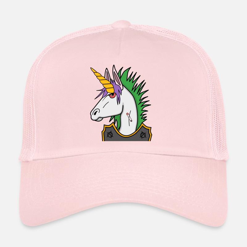 Einhorn Punk - Trucker Cap - Hellrosa