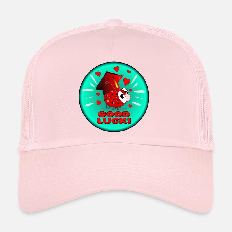 VIEL GLÜCK WÜNSCHE - ABSCHLUSSKLEID - Trucker Cap - Hellrosa
