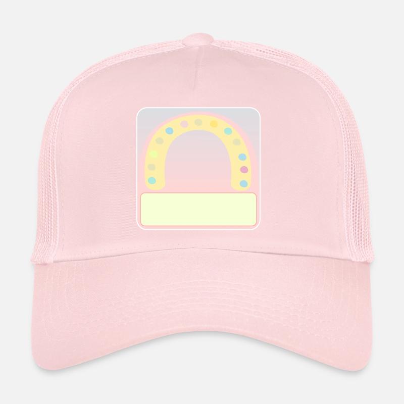 Name tag - rainbow - design yourself Trucker Cap