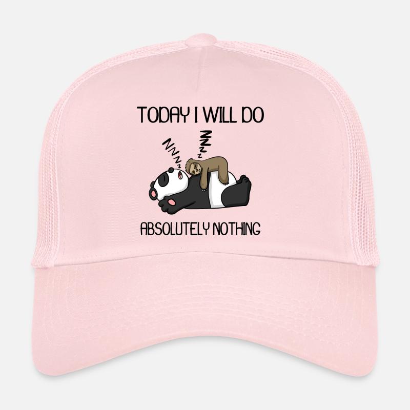 Lustiger Spruch lustige Sprüche - Trucker Cap - Hellrosa