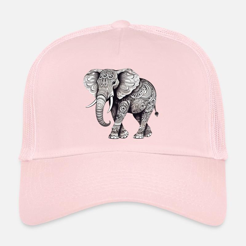 Éléphant d’ornement Casquette trucker 