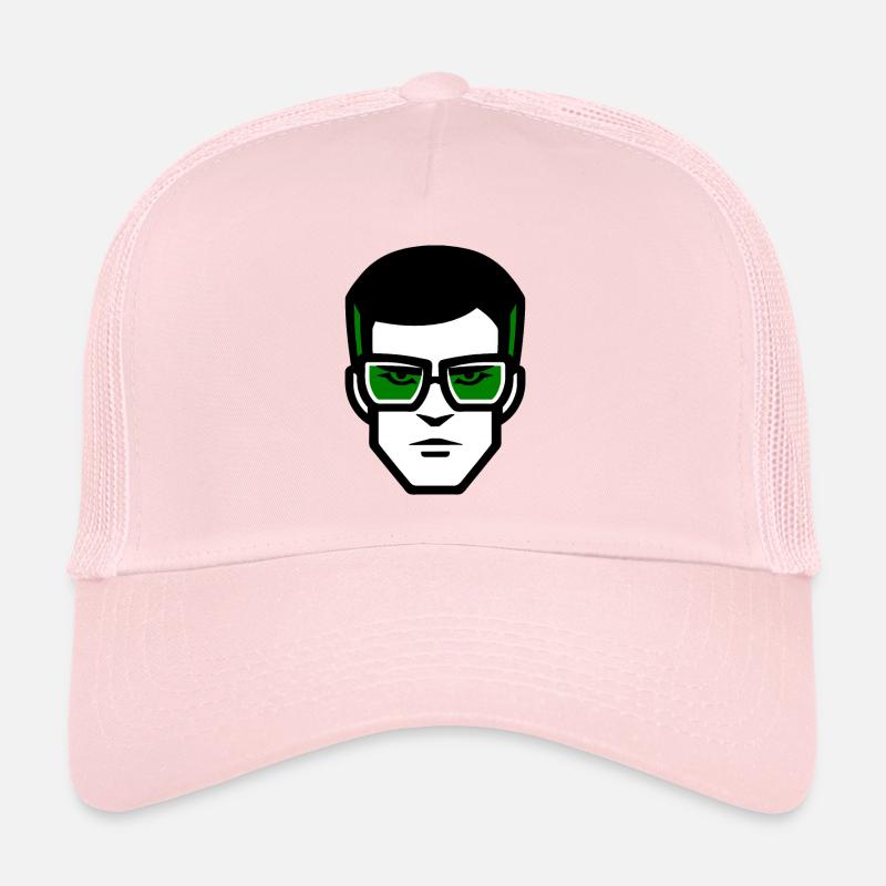Roger Wicked - Trucker Cap - pale pink