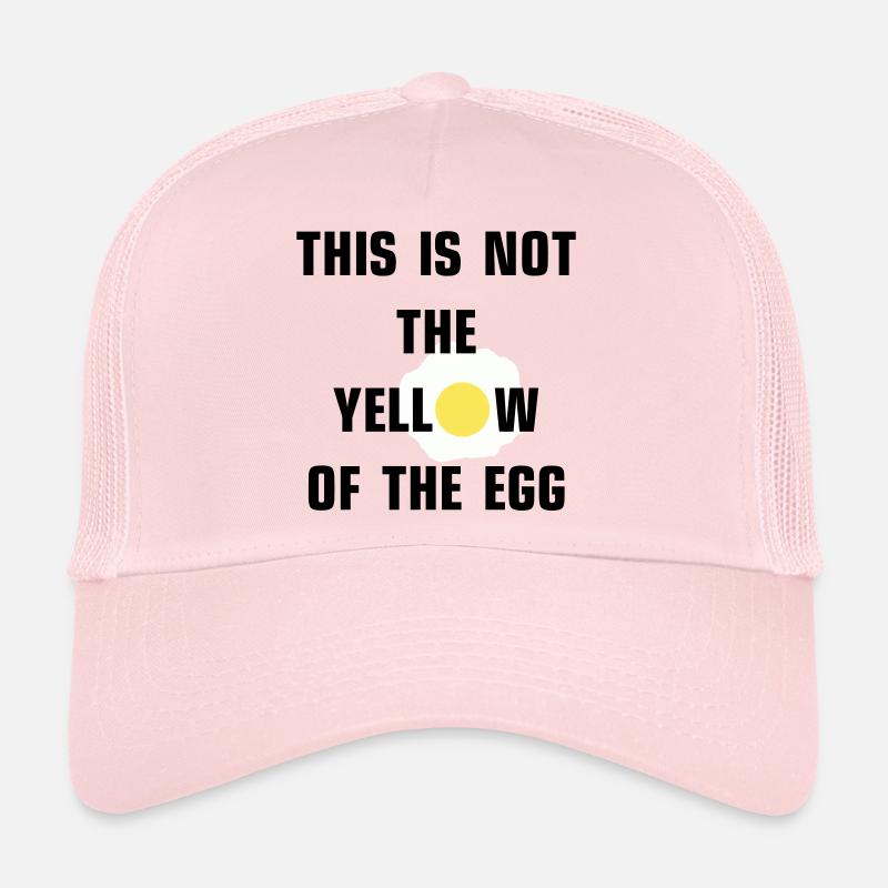 This is not the yellow of the egg Trucker Cap