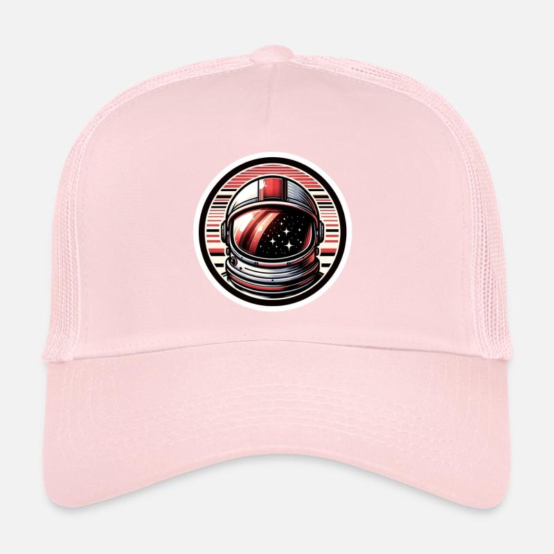 "Visière des Étoiles" - Insigne de Casque Spatial Casquette trucker 