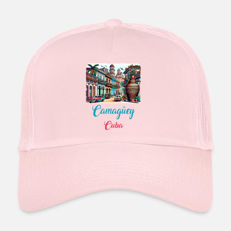 Design de vacances à Camagüey à Cuba Casquette trucker 