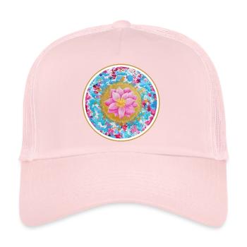 Seelen Lotus - Sonja Ariel von Staden - Trucker Cap - Hellrosa - Vorne