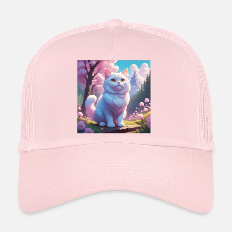 Chatons dans les montagnes Casquette trucker 