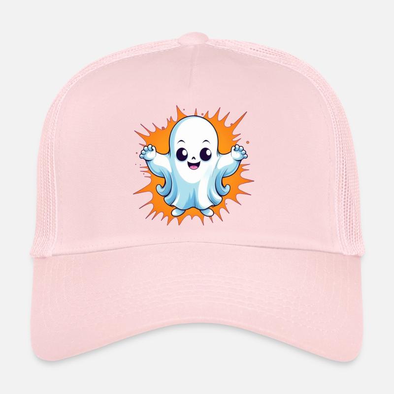 Halloween Gespenst Trucker Cap
