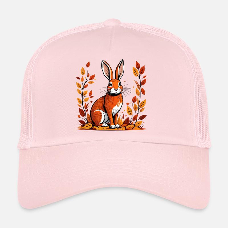 Autumn rabbit Trucker Cap