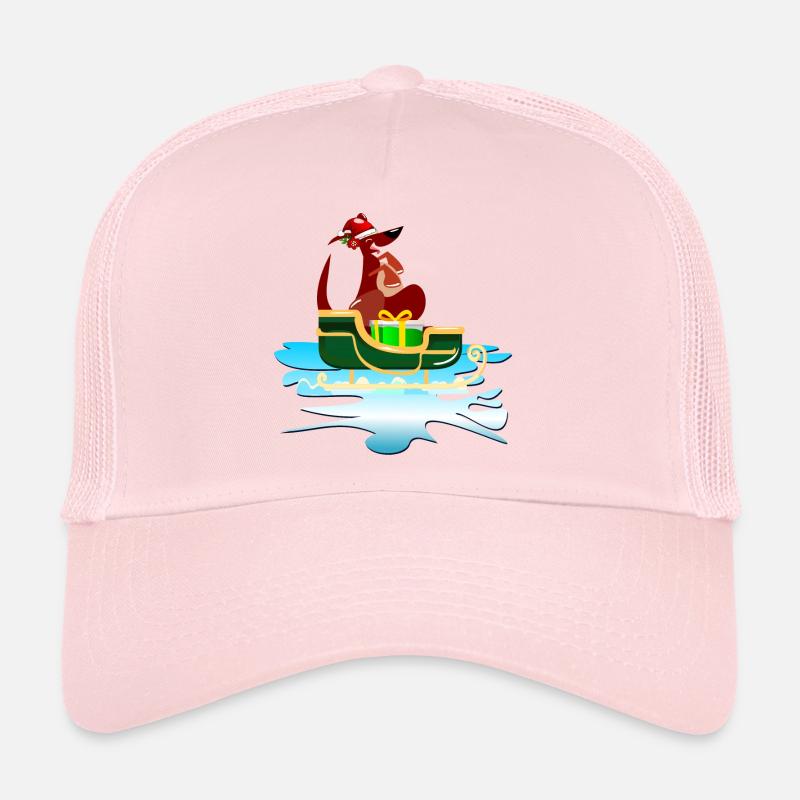 WEIHNACHTEN KÄNGURU SCHLITTEN Trucker Cap