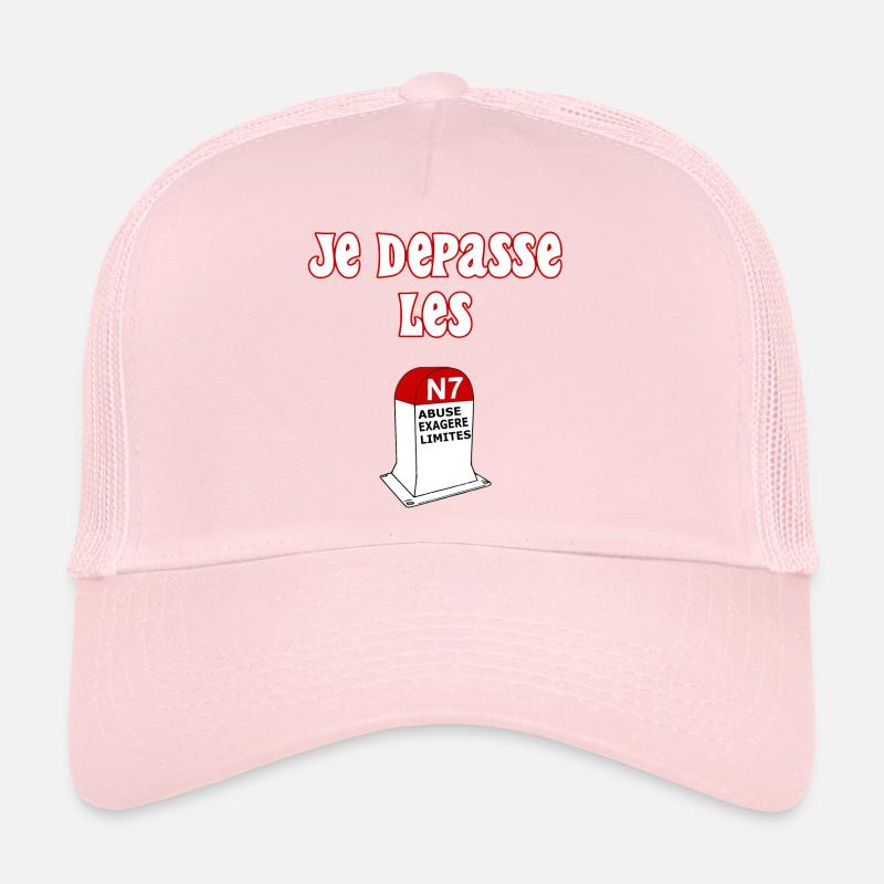 Je dépasse les bornes Casquette trucker 