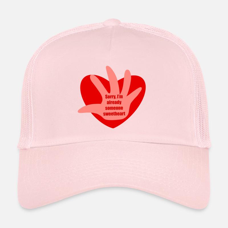 Botschaft zum Valentinstag Trucker Cap