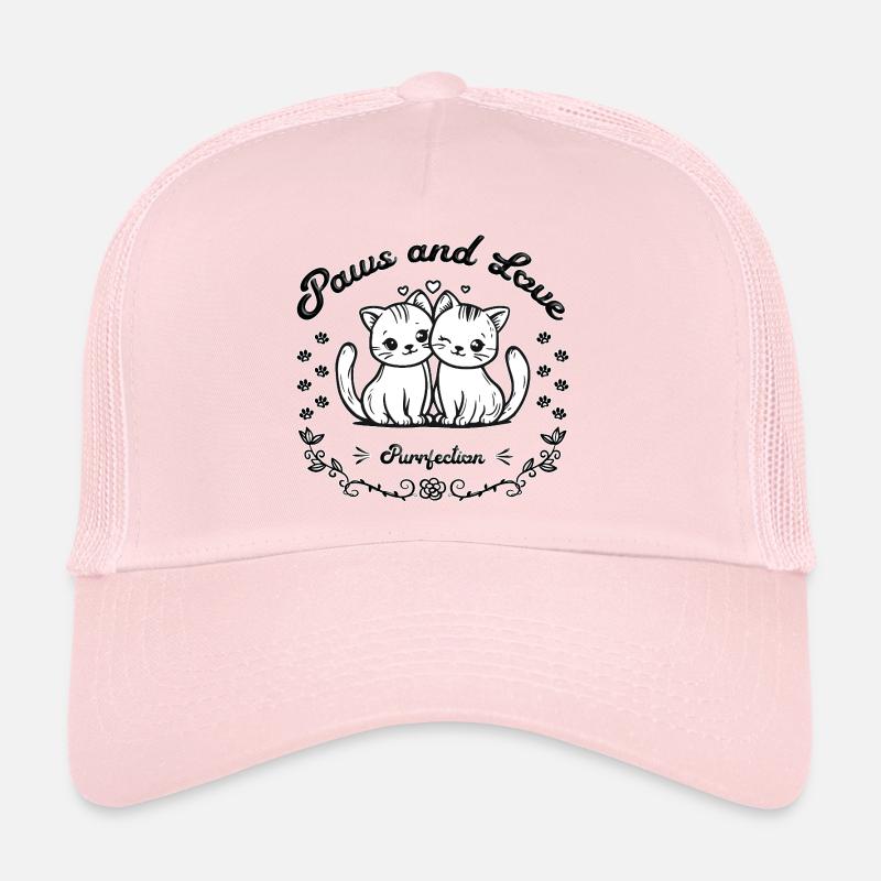 Pattes et amour – Schnurrfekt Casquette trucker 