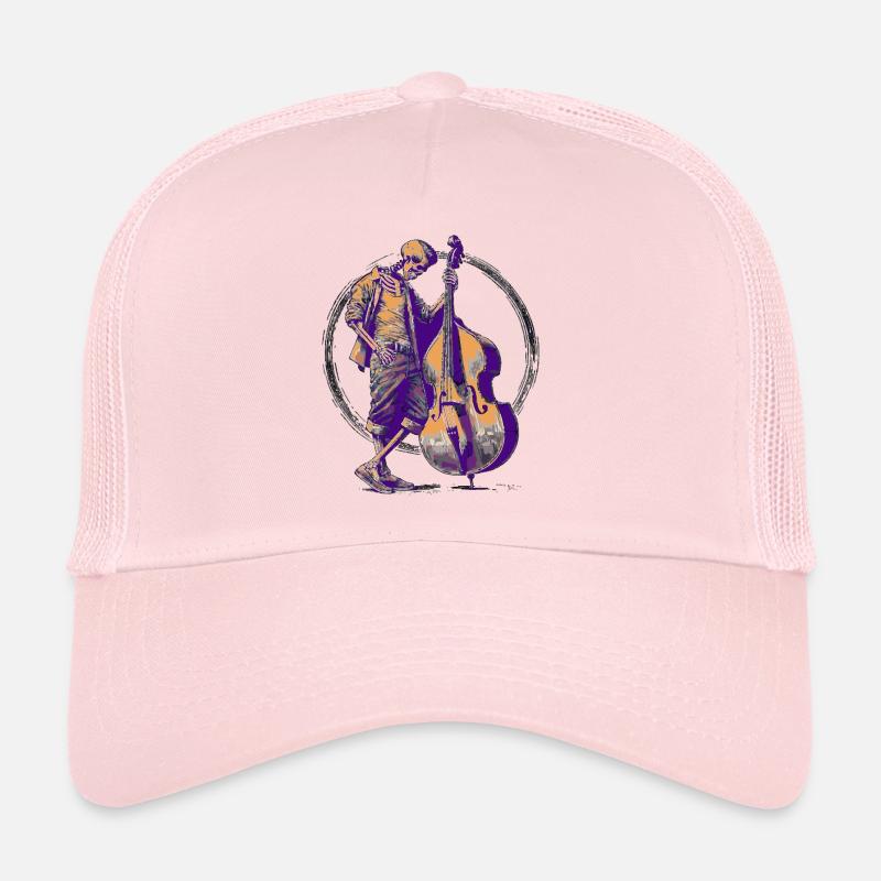 Contrabass Flatguy - Trucker Cap - Hellrosa