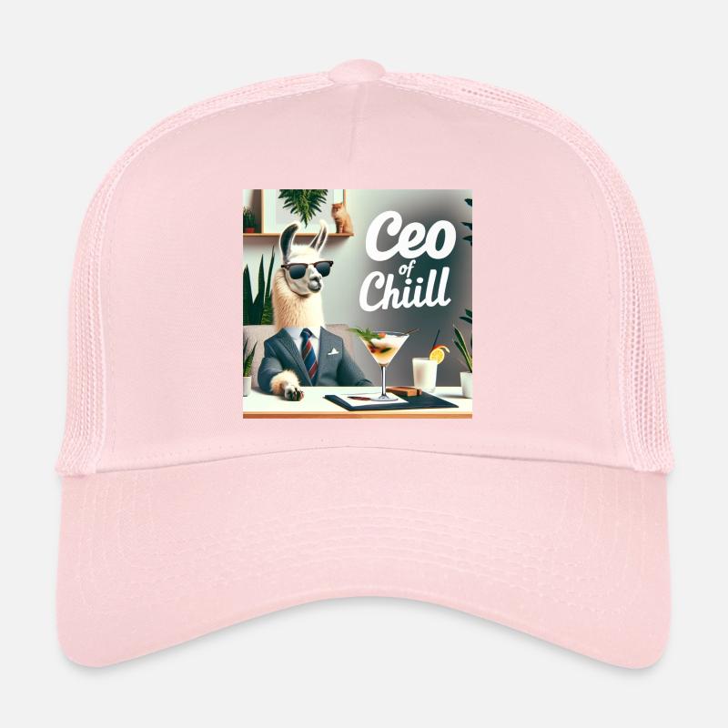 CEO of Chill - Trucker Cap - Hellrosa