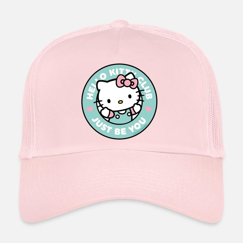Hello Kitty Just Be You Hello Kitty Club - Casquette trucker - rose pâle