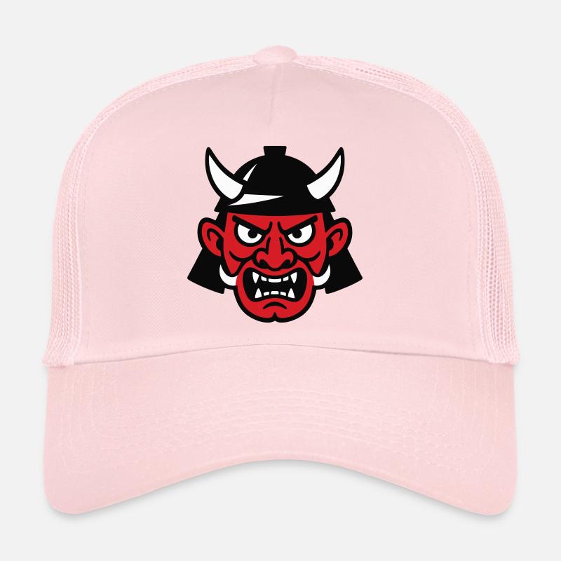 Samurai Devil Trucker Cap