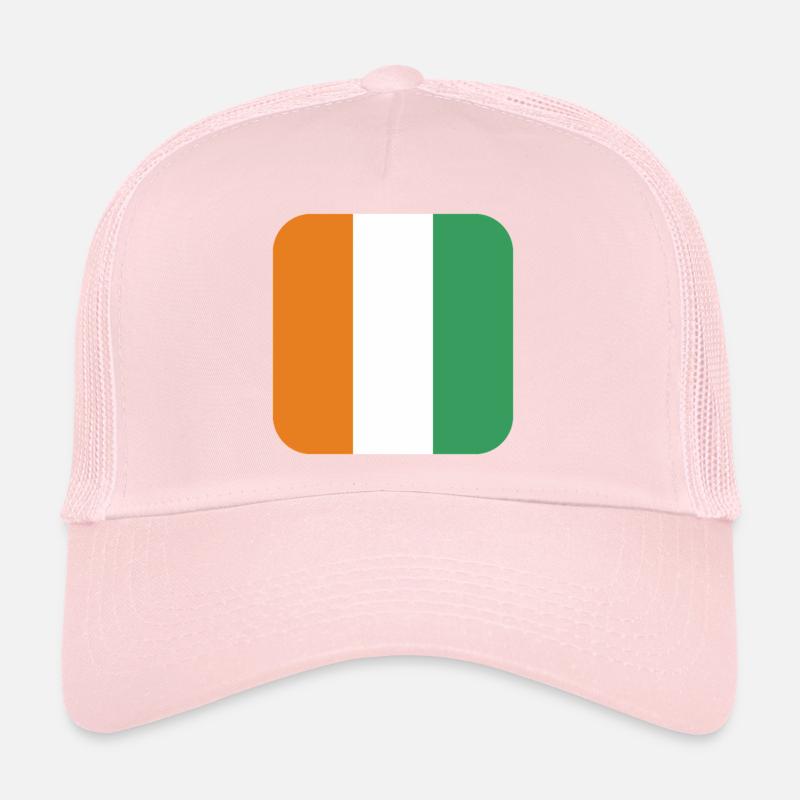 drapeau de la cote d ivoire Casquette trucker 