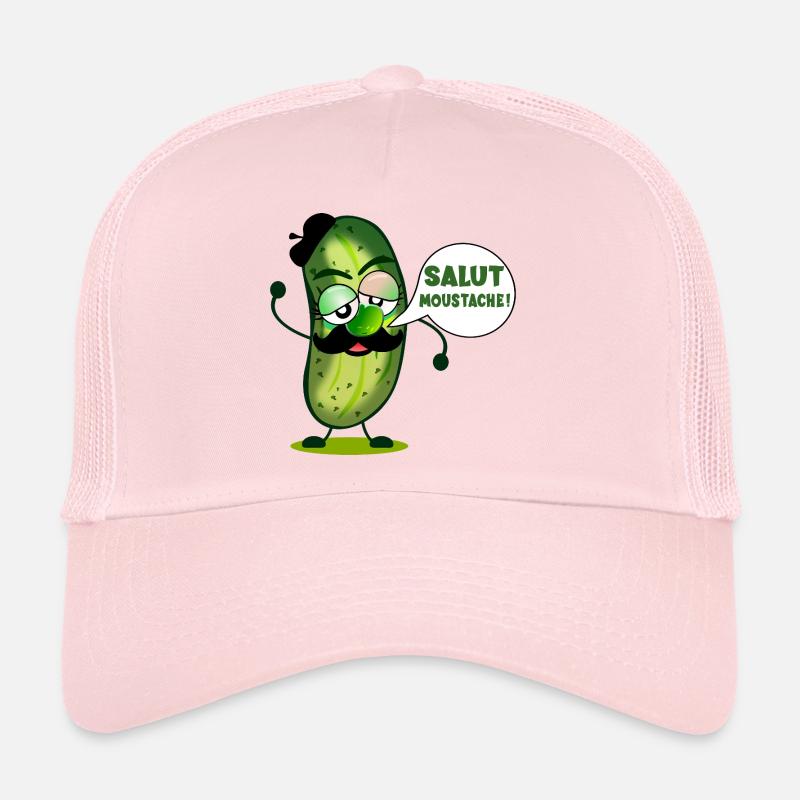 SALUT MOUSTACHE CORNICHONS Casquette trucker 