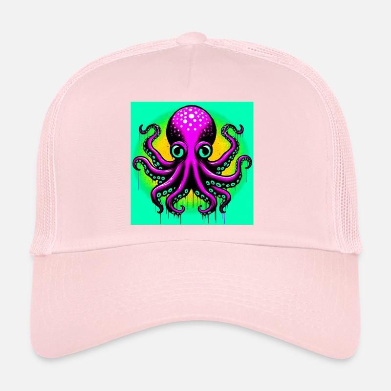 Pieuvre Casquette trucker 
