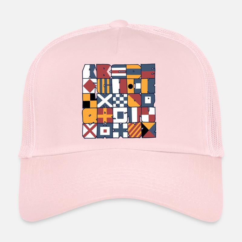 Nautical flags Trucker Cap