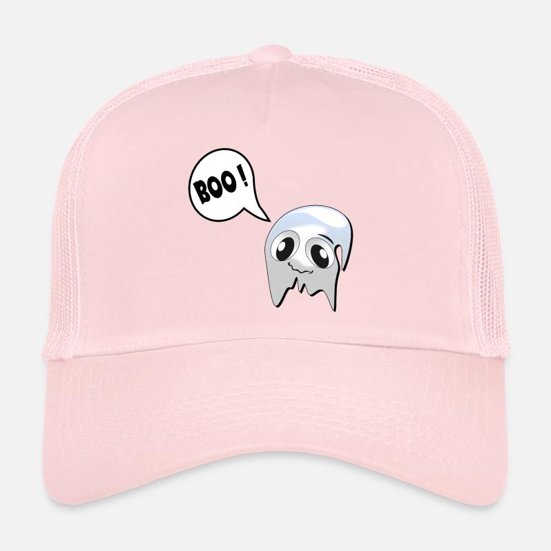 SHY HALLOWEEN GHOSTS Trucker Cap