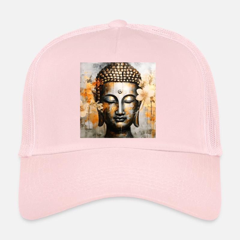 Buddha Tranquillité Esthétique Artistique Casquette trucker 