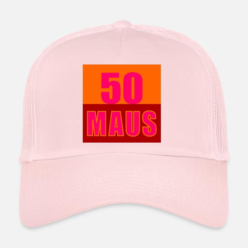 Fifty-year-old mouse 50th birthday Trucker Cap