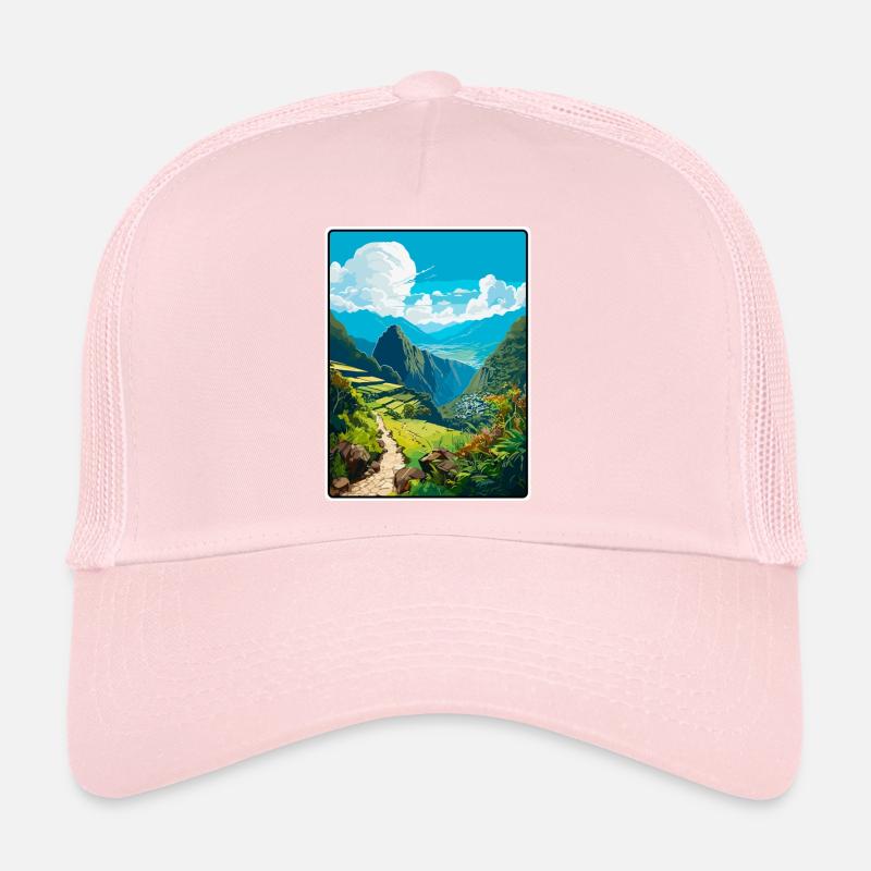 Inka-Pfad Peru Terrassental Horizont Trucker Cap