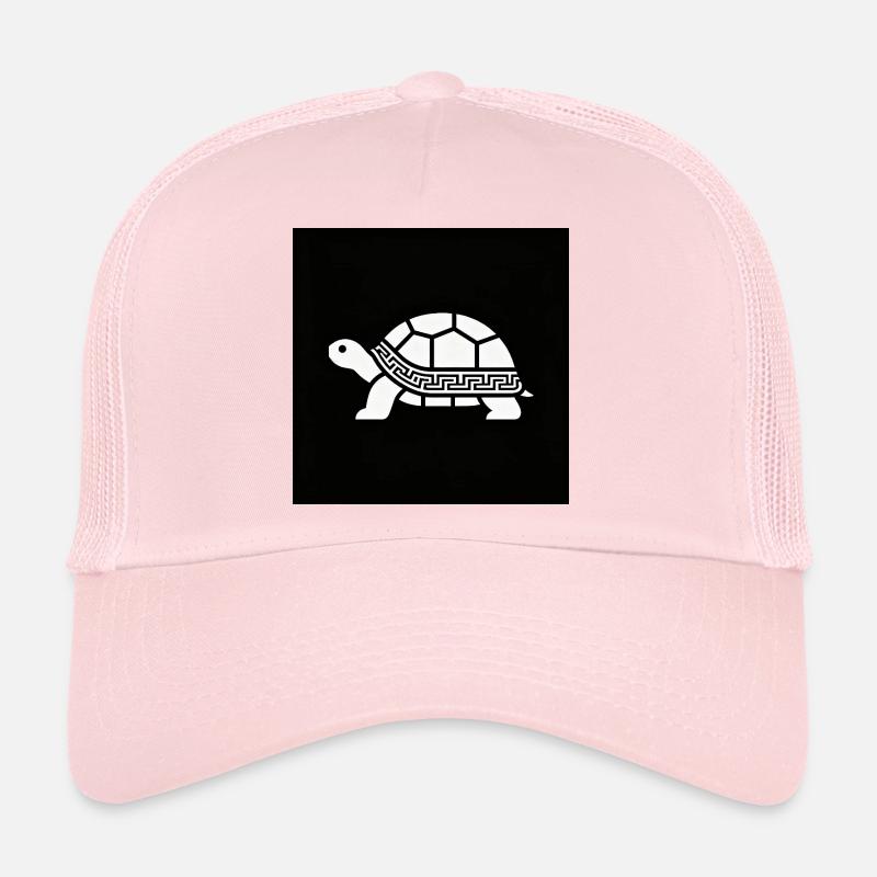 Geometric turtle with pattern Trucker Cap