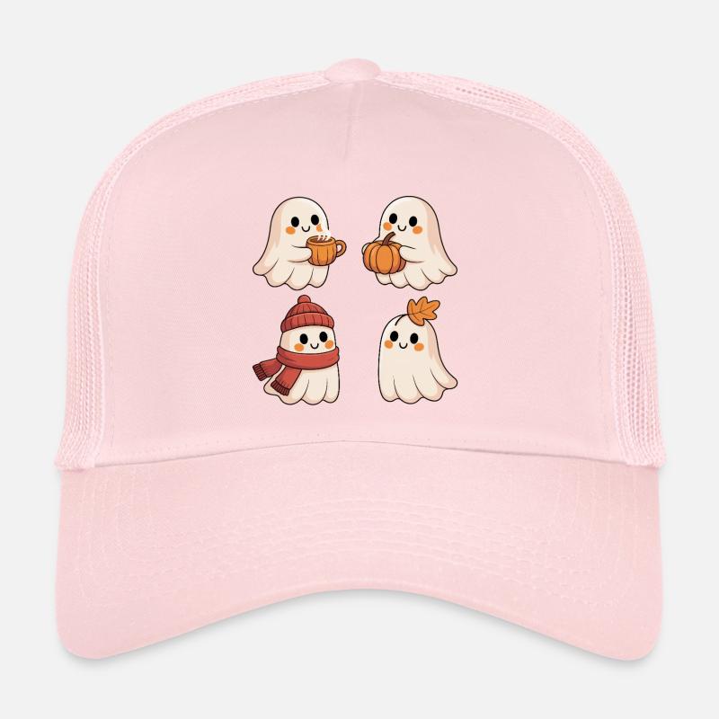 Warm Autumn Ghosts Trucker Cap
